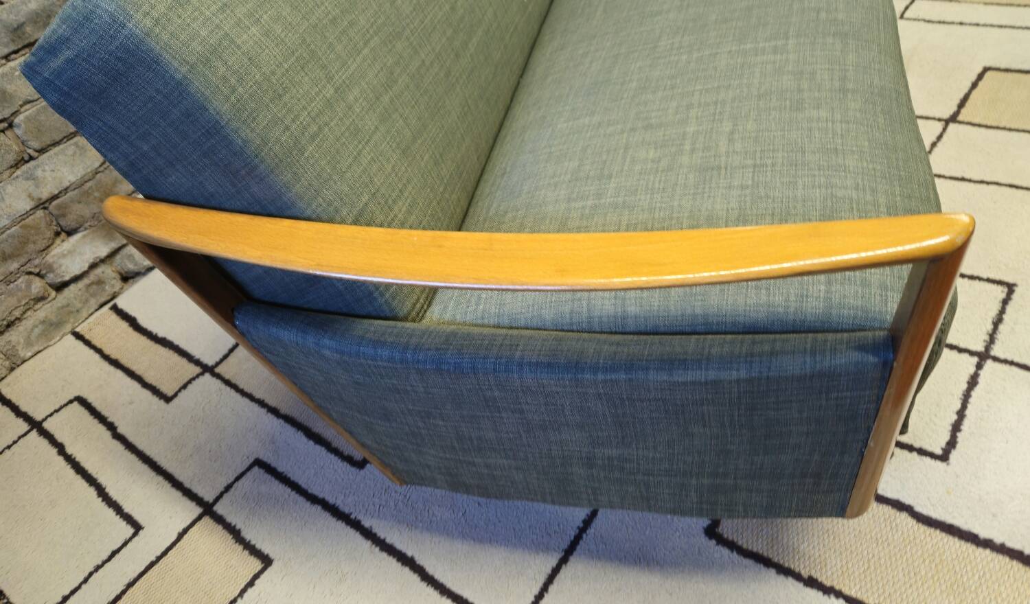 Scandinavian daybed sofa from the 1960s