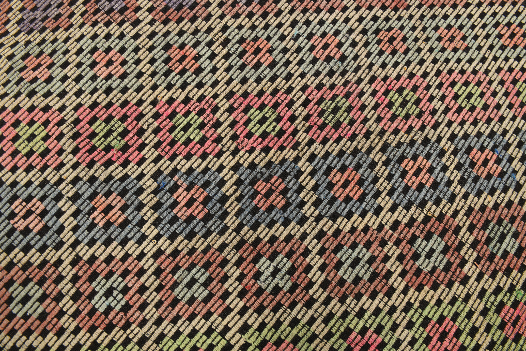 7x8 Handwoven Kilim Rug, 207x262Cm