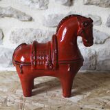 Ceramic horse by Aldo Londi