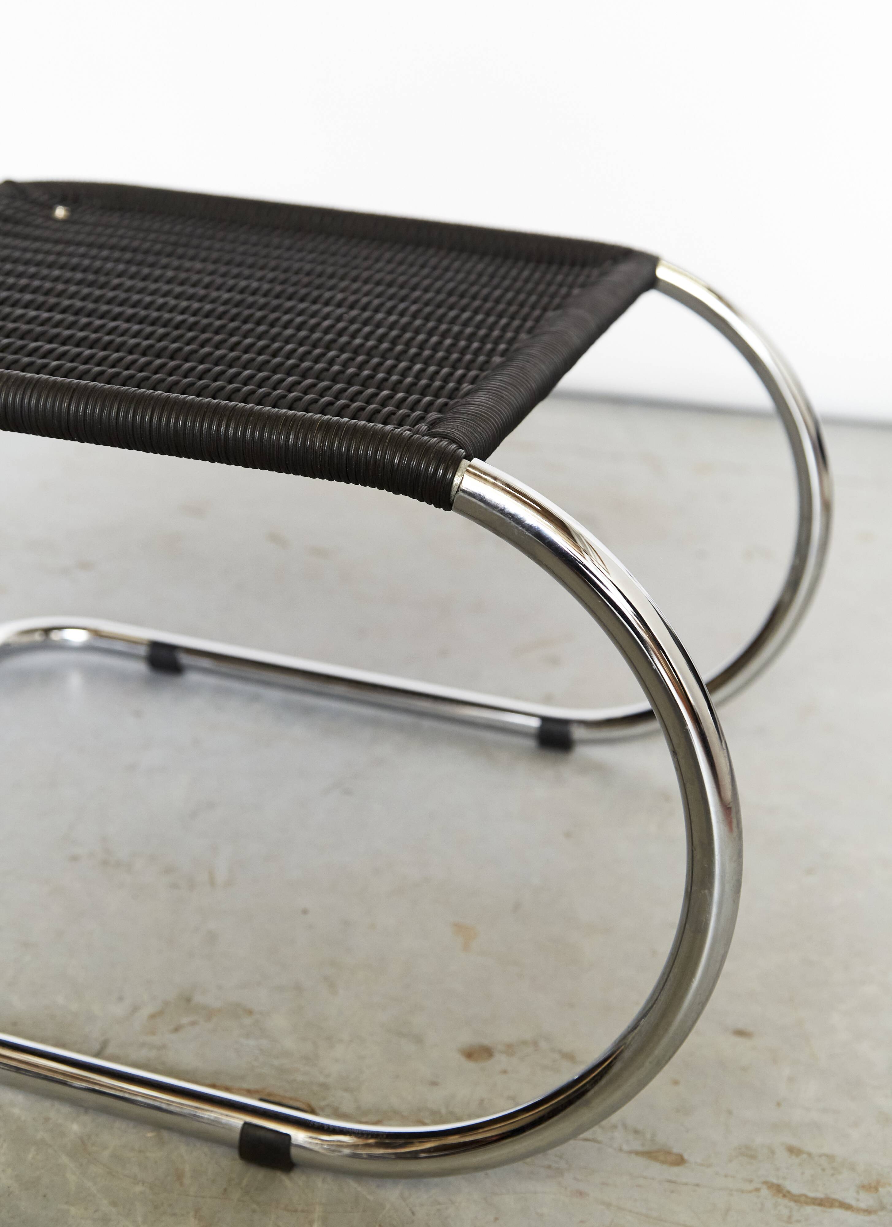 Anton Lorenz cantilever chair D35 & ottoman C35 for Tecta