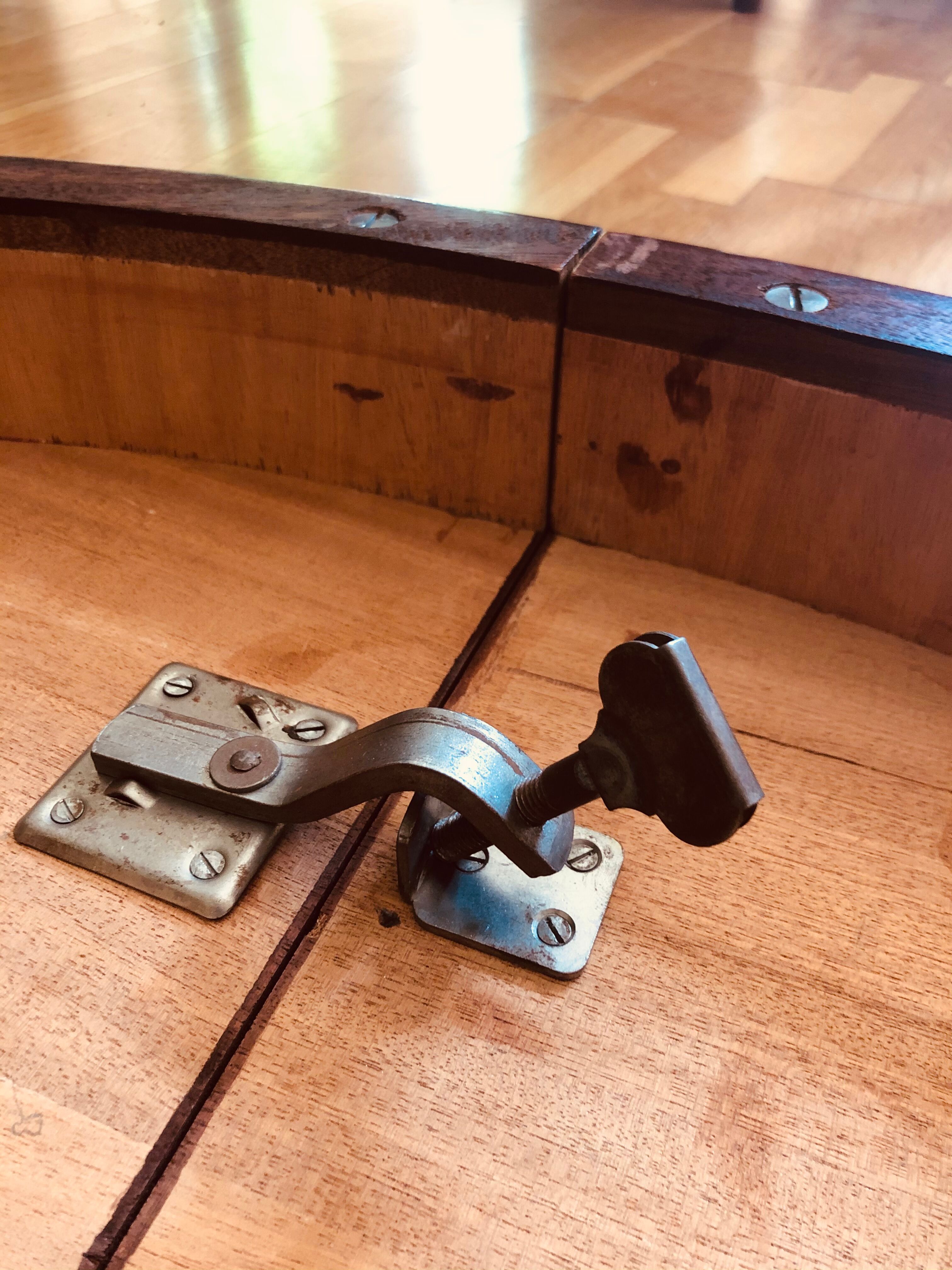 Louis XVI mahogany style dining table