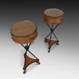 Pair of Empire style nightstands