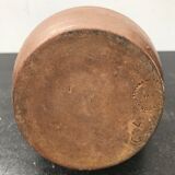 Pichet bonny grès marron clair ciselé années 70 france vintage