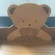 Vintage bear shelf