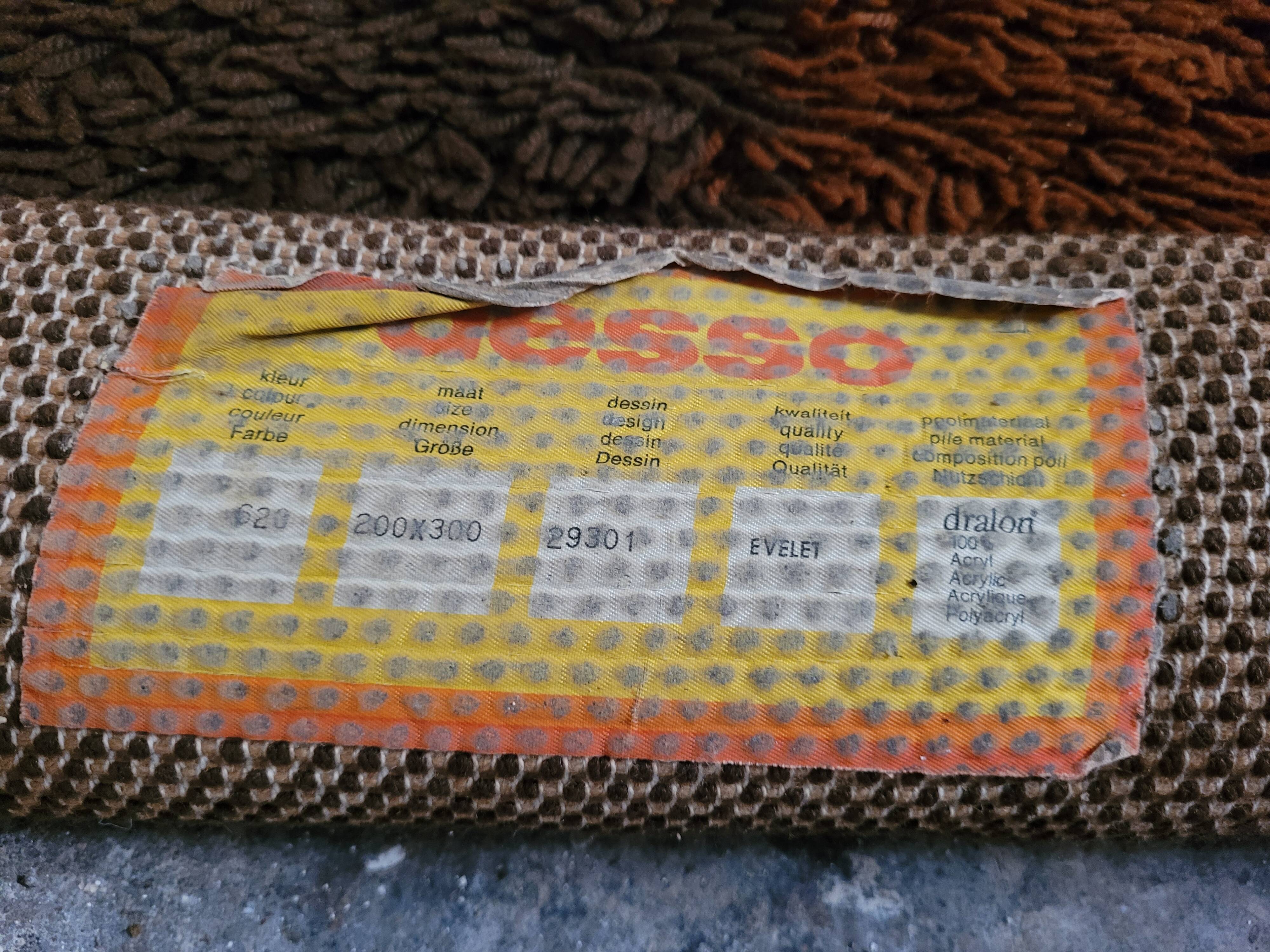 Tapis vintage 1970 Desso