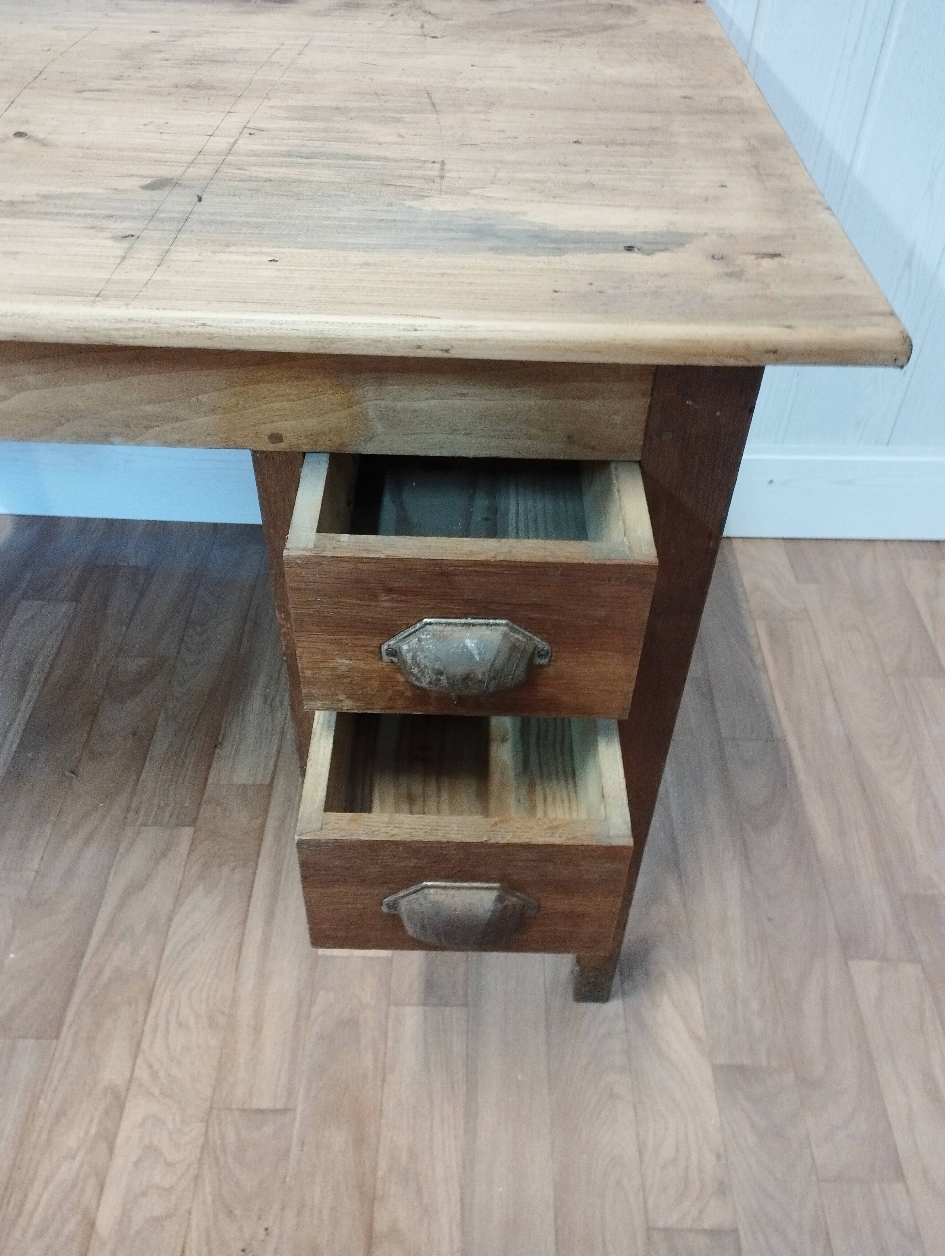 Vintage 50s wooden desk