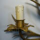 Wall lamp in gilded metal sheaf of wheat 1970s
