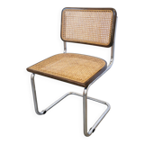 Vintage Cesca Cane Chair: 1970s Italian Mid-Century Modern Dining Office Ch