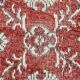 7x11 Brick Red & Beige Persian Vintage Rug, Floral Bohemian Decor,207x333Cm