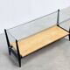 Italian glass coffee table