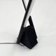 Sistema Flu black floor lamp by Rodolfo Bonetto for Luci Italia, 1980