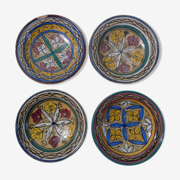 Old terracotta plates