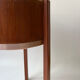 Porte-plante scandinave vintage en teck et cuivre, Suède, années 1960