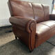 Leather club sofa