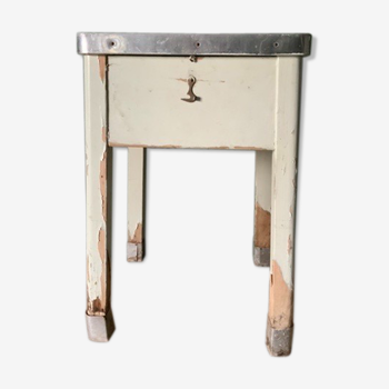 Old chest stool