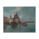 Oil painting on canvas Venetian landscape