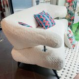 Vintage three-seater sofa