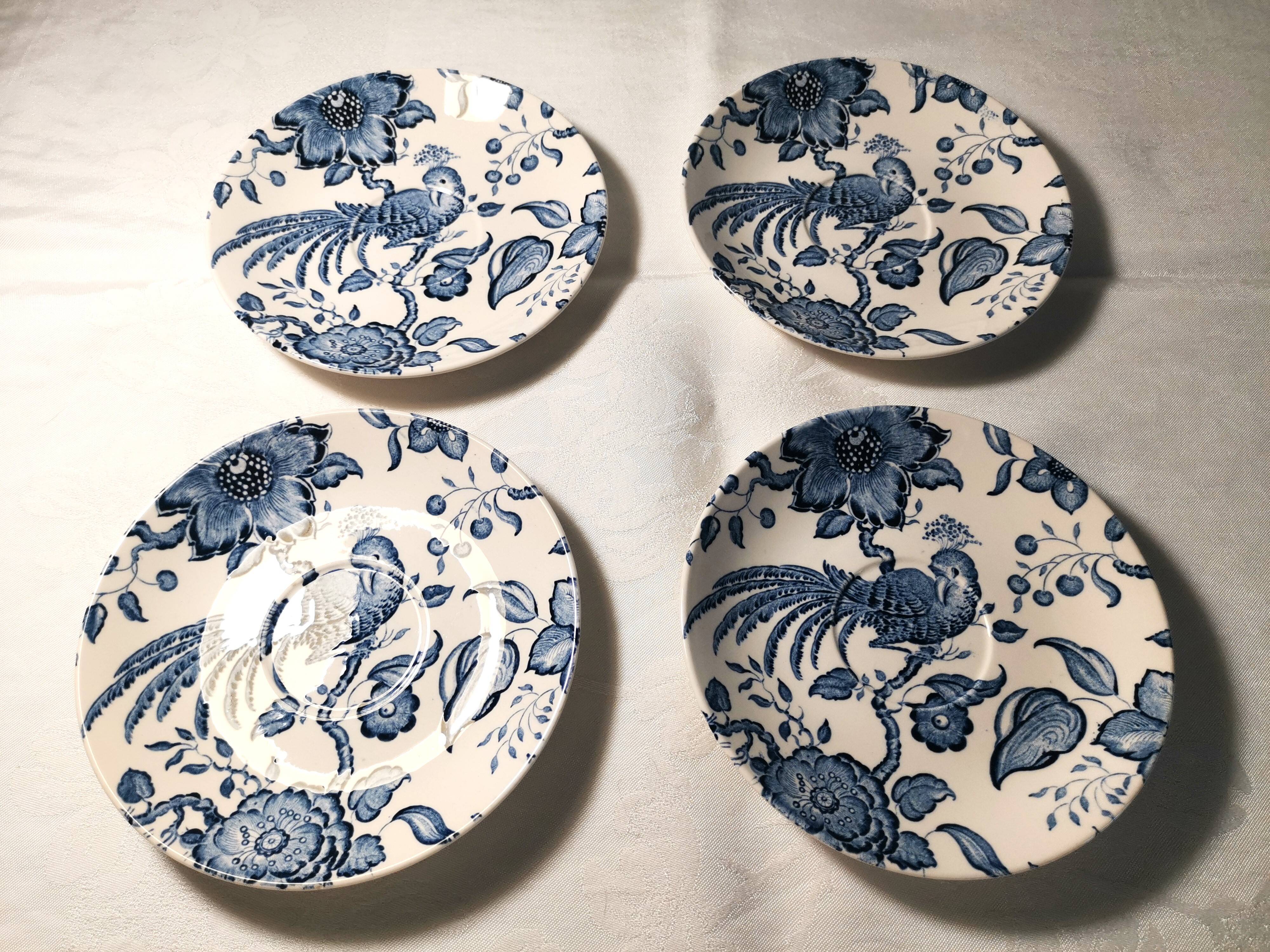 Set of 4 cups and 4 saucers Villeroy and Boch, the Paradiso