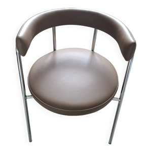 Fauteuil de bureau Jubo - brun