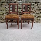 Art Deco pair of chairs
