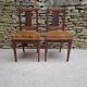Art Deco pair of chairs