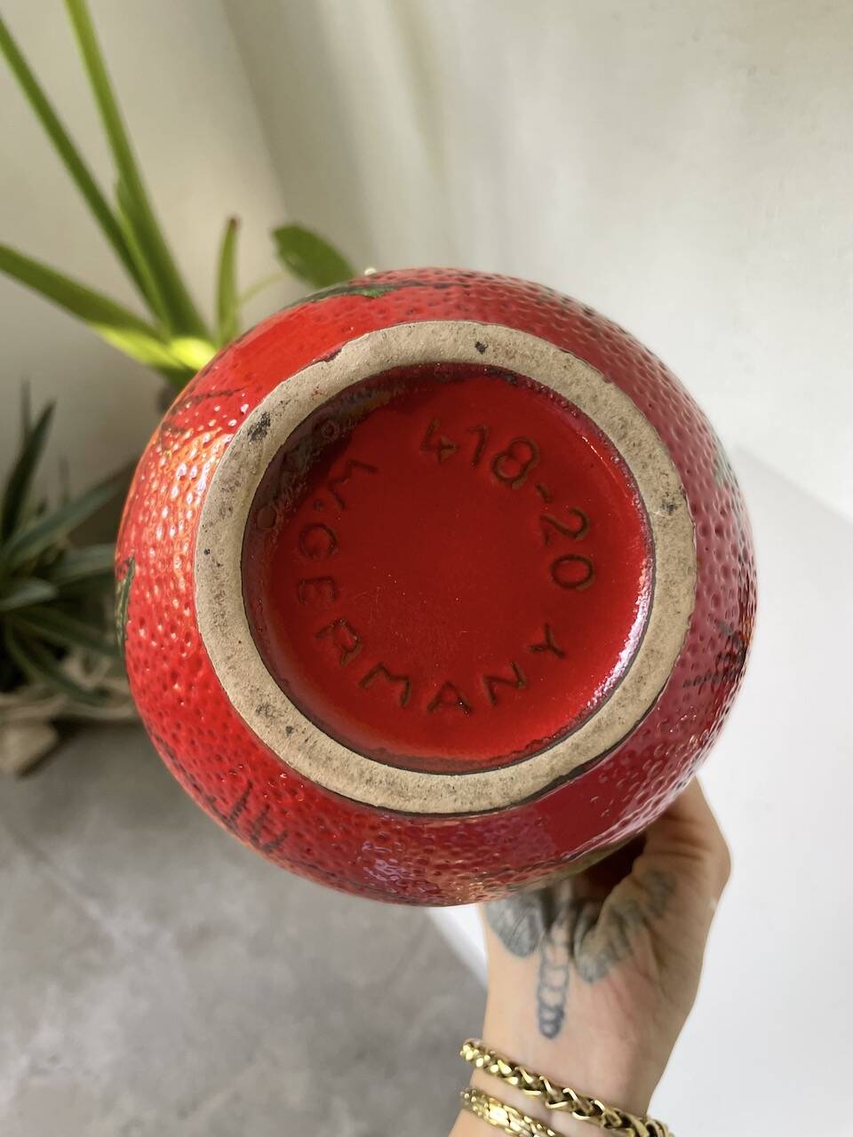 Scheurich German ceramic lemonade set