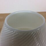 Lampe champignon verre blanc Murano