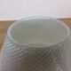 Mushroom lamp white glass Murano