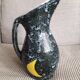 Vintage Vallauris vase with decor