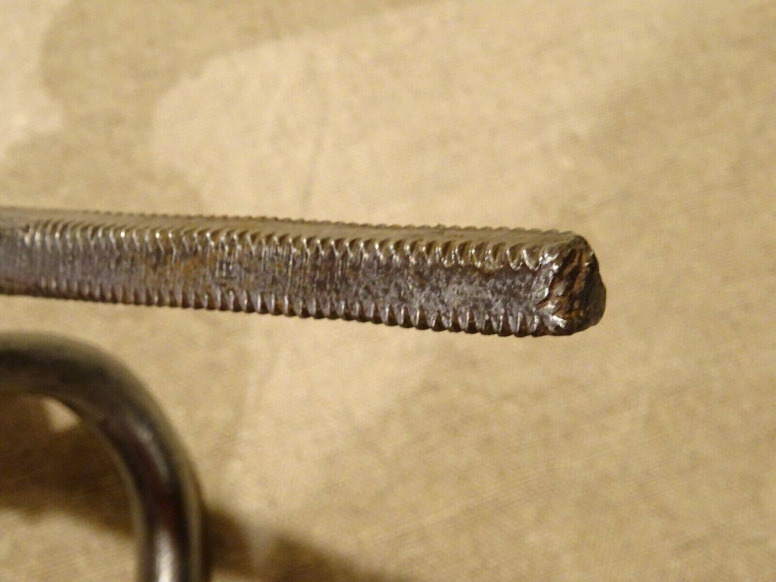 Old 18th 19th century wrought iron door knocker