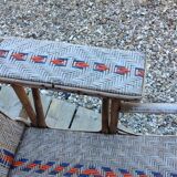 Rattan long chair