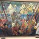 Large Original Swedish Oil on Canvas – “Cirkus Scott” by John Carlsson