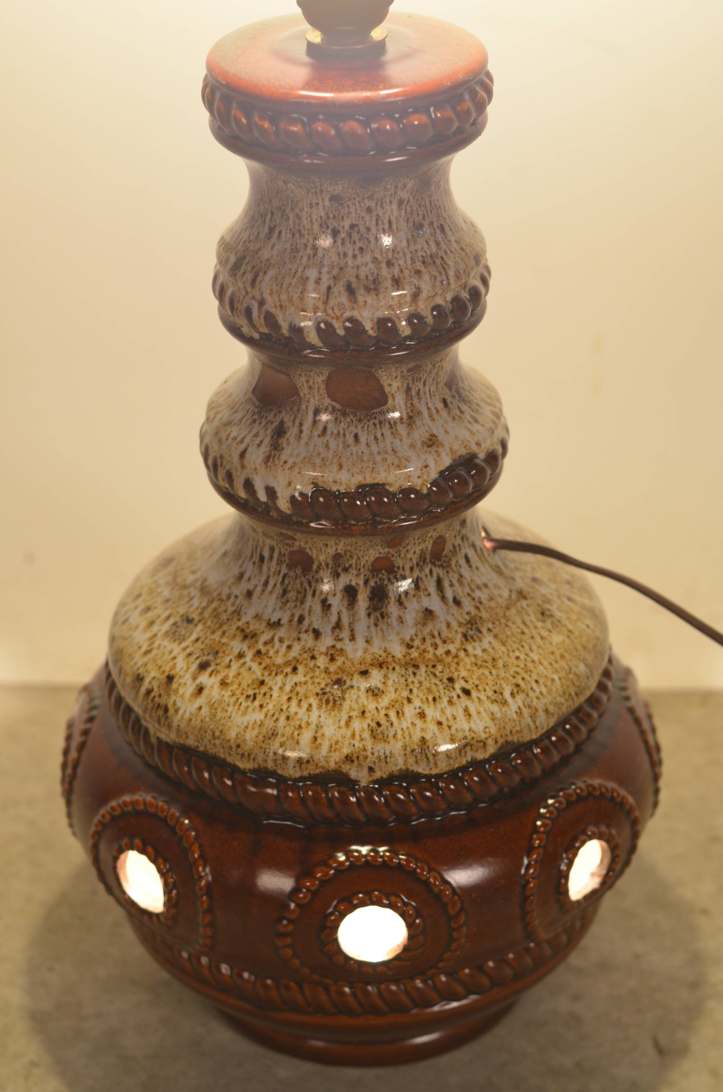 West Germany floor lamp base