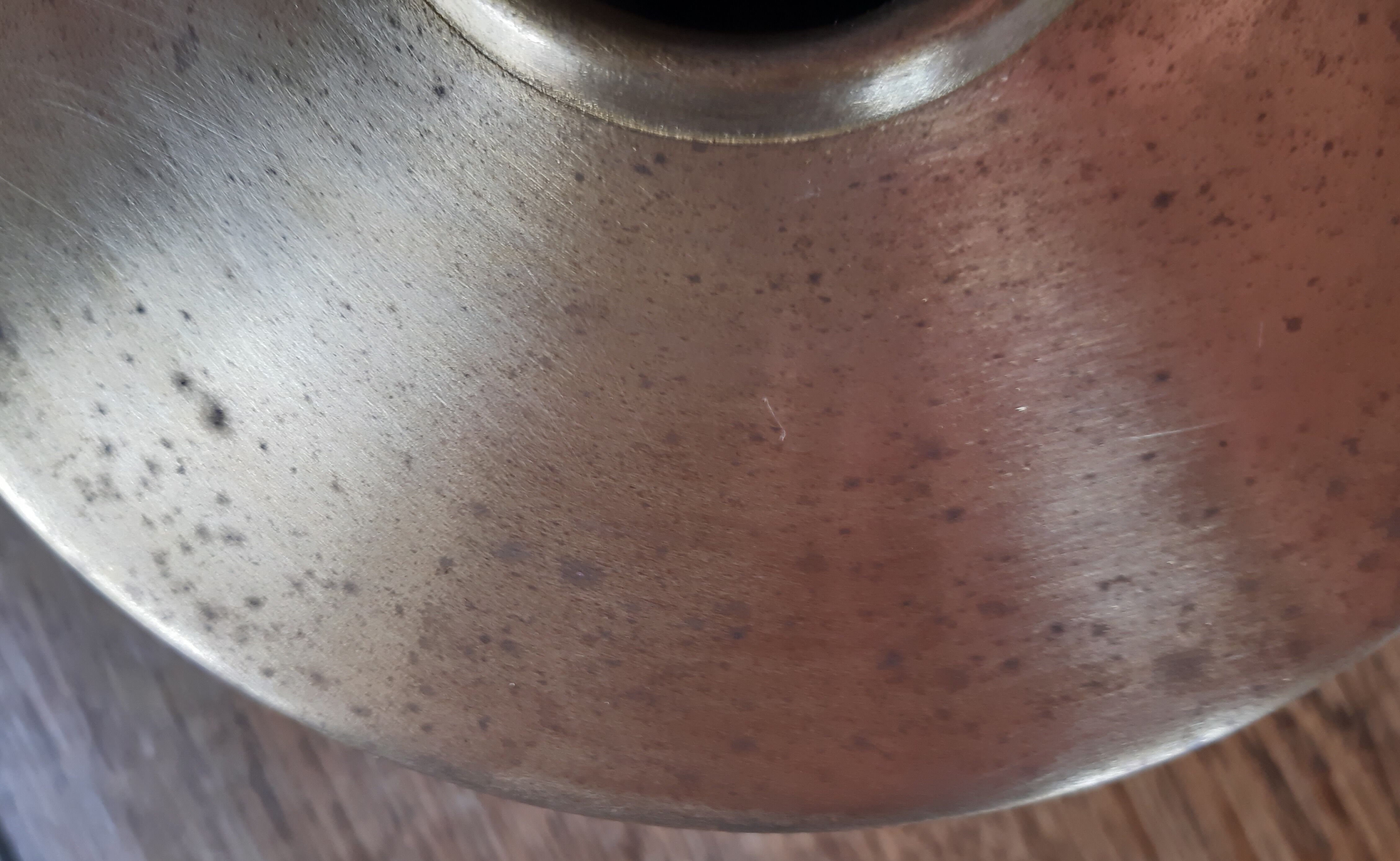 Brass pencil pot, design.