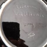 Ceramics years 60 manufacture cerenne Vallauris