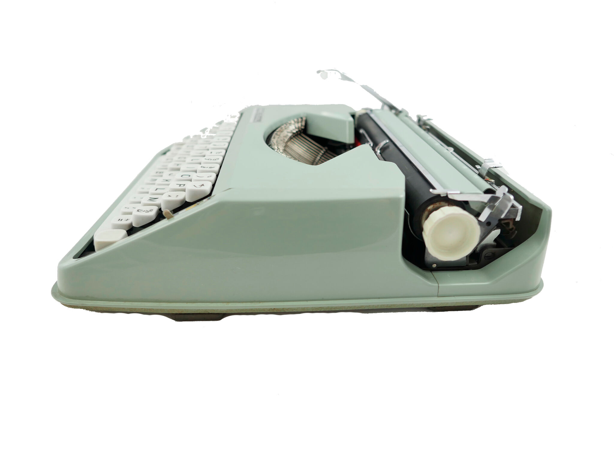 Hermes Baby Cursive Typewriter Revised New Ribbon
