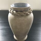 Mud decoration vase rope