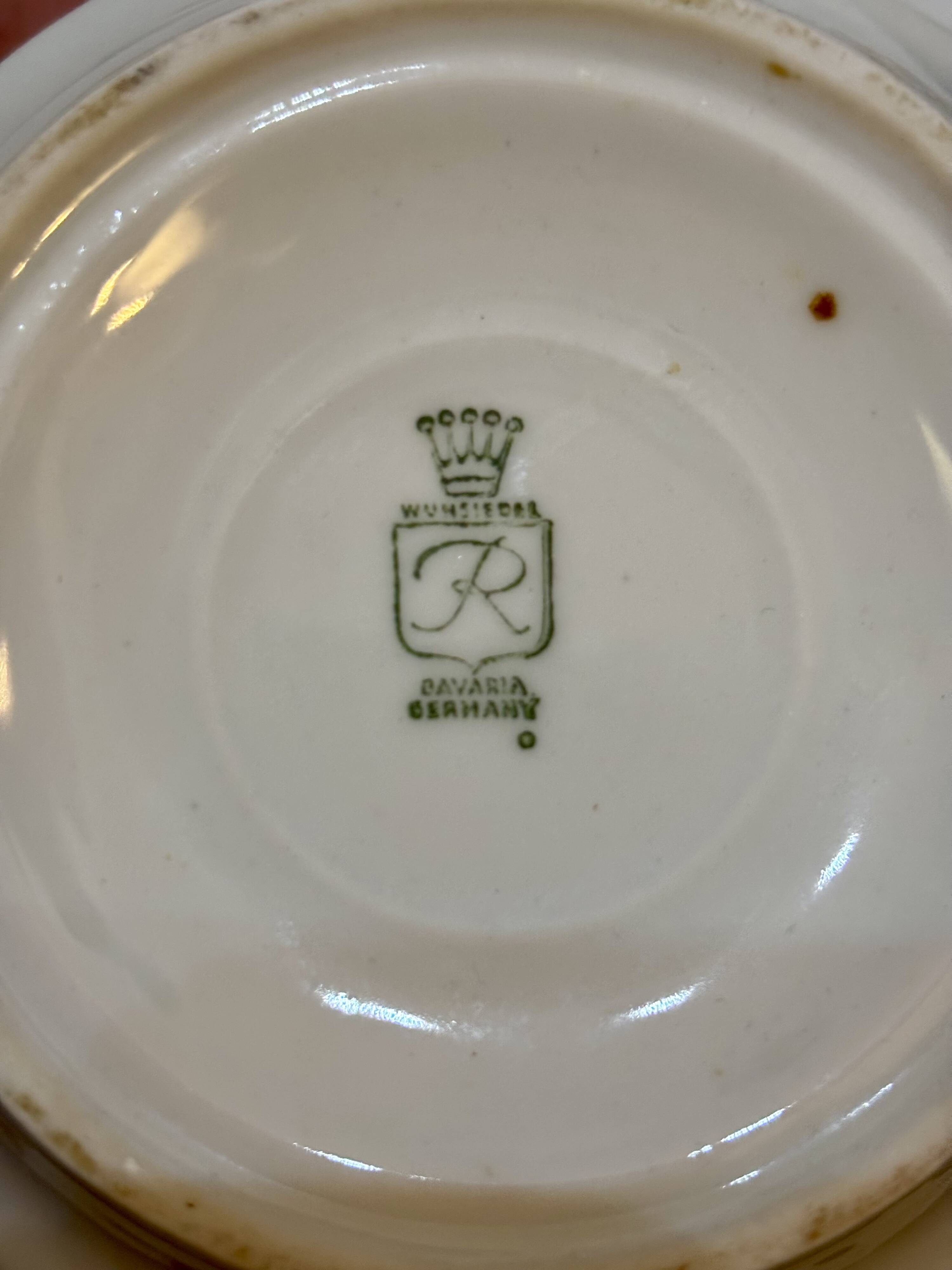 Vintage orange coffee set 1970 Winterling