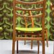 Lot of 4 Scandinavian chairs from the 1960s.