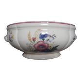 Flowered salad bowl digoin sarguemines