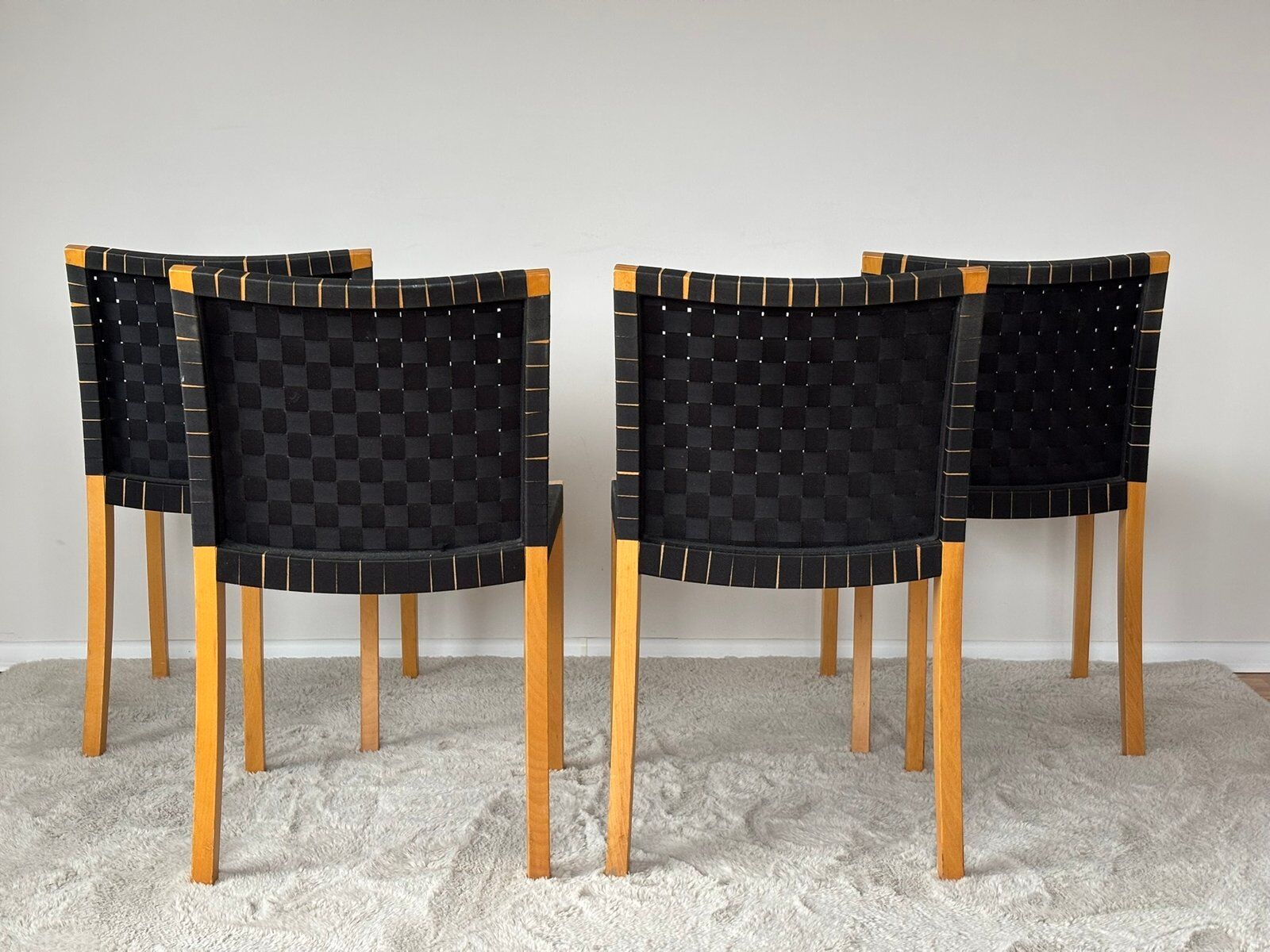 Model 737 chairs by Peter Maly for Thonet, 1990s set of 4