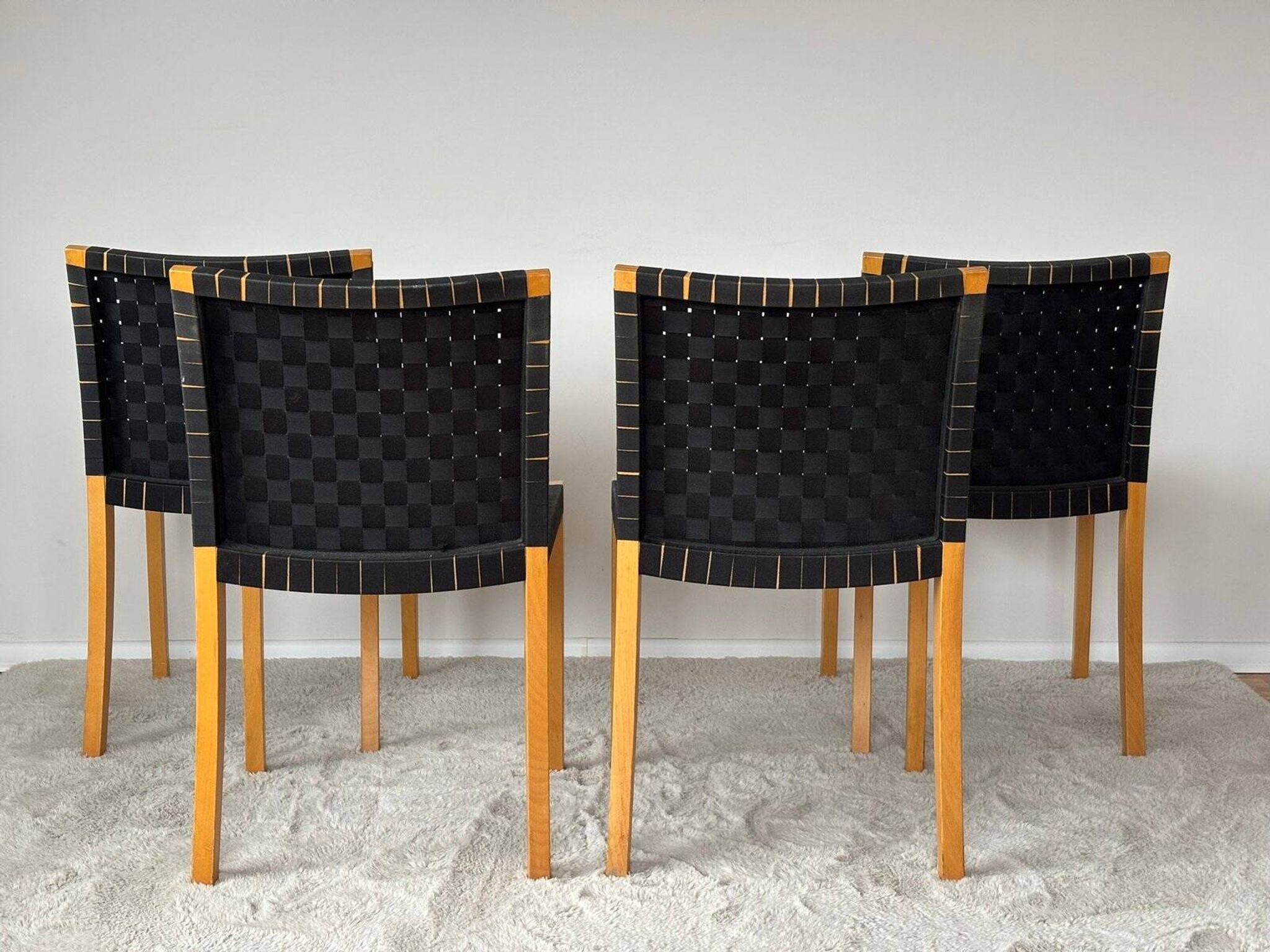 Model 737 chairs by Peter Maly for Thonet, 1990s set of 4