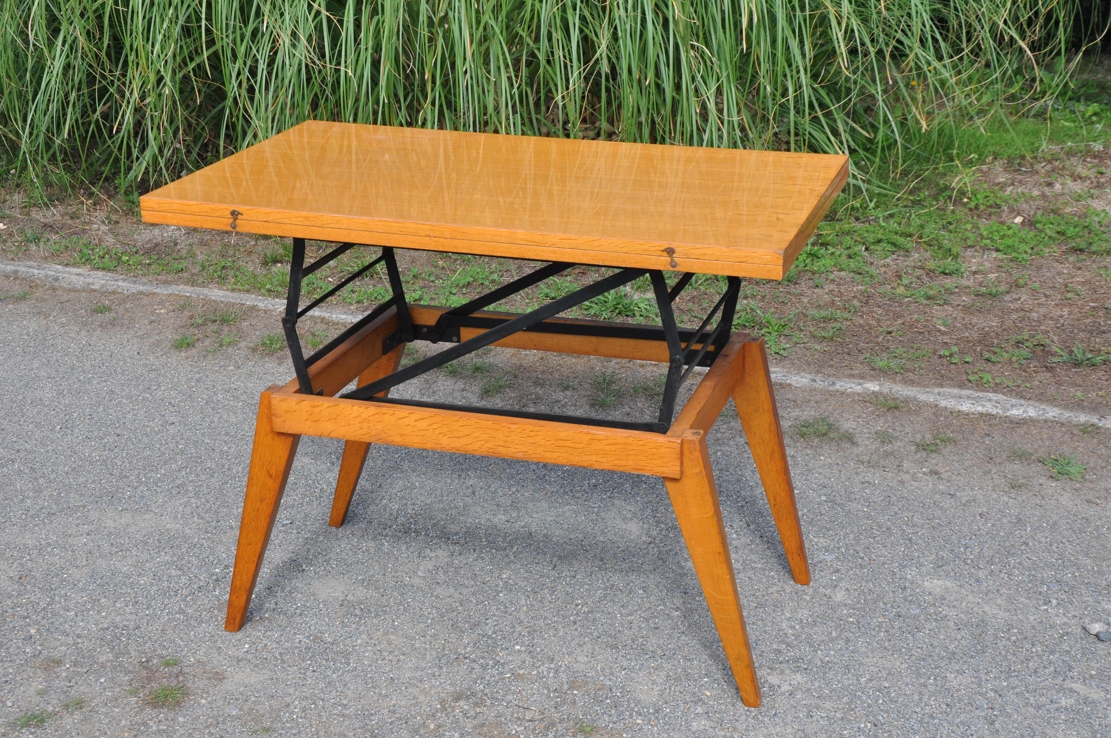 Table basse relevable Albert Ducros
