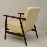 Armchair Henryk Lis 300-190 years 1970 fabric sparkling effect.