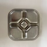 Vintage stainless steel plate