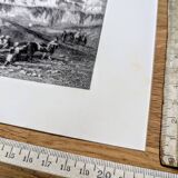 Jerusalem, Vintage engraving, printed in 1841.