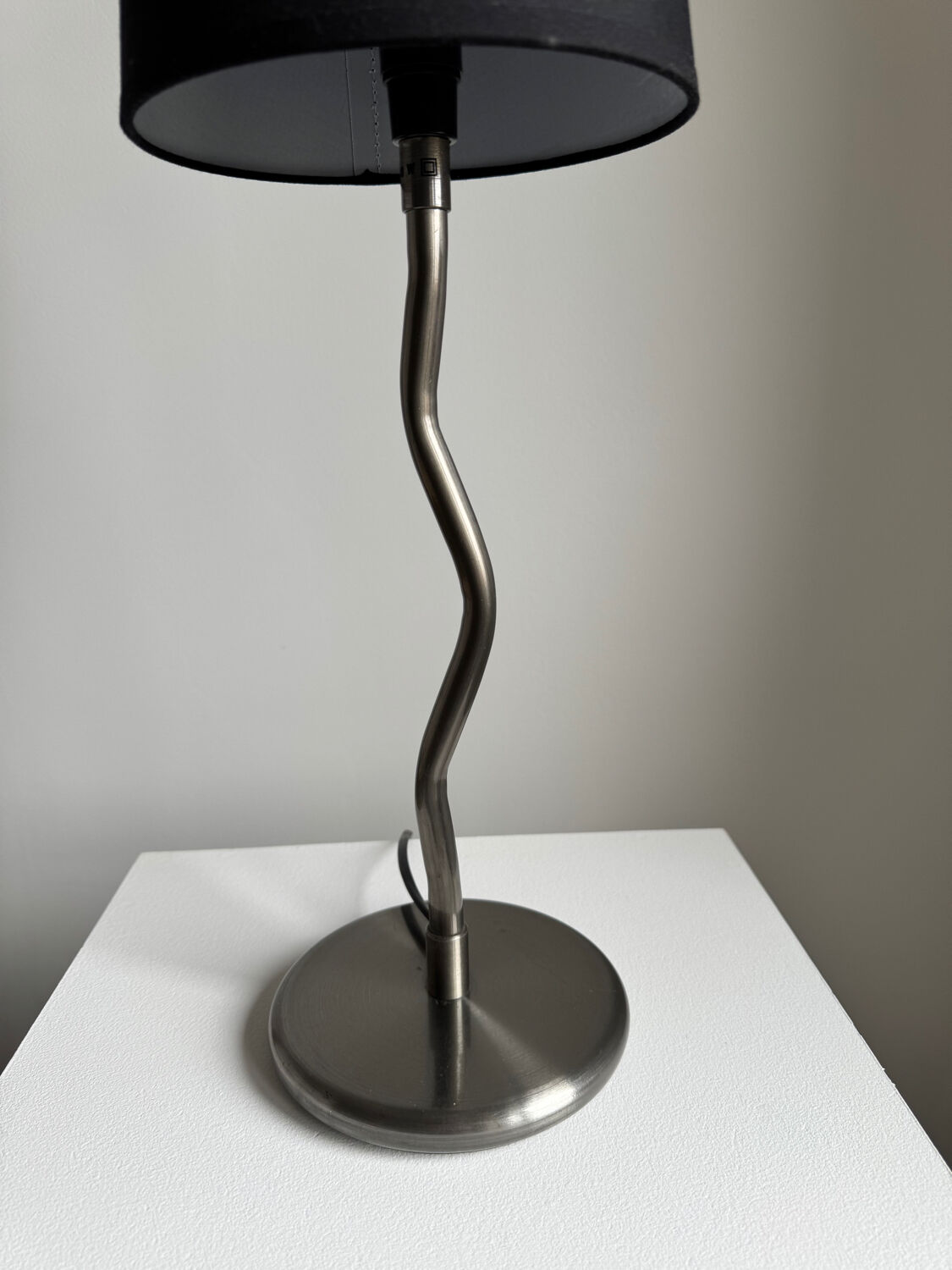 Vintage Mid Century Modern IKEA Antinom Zig Zag Table Lamp