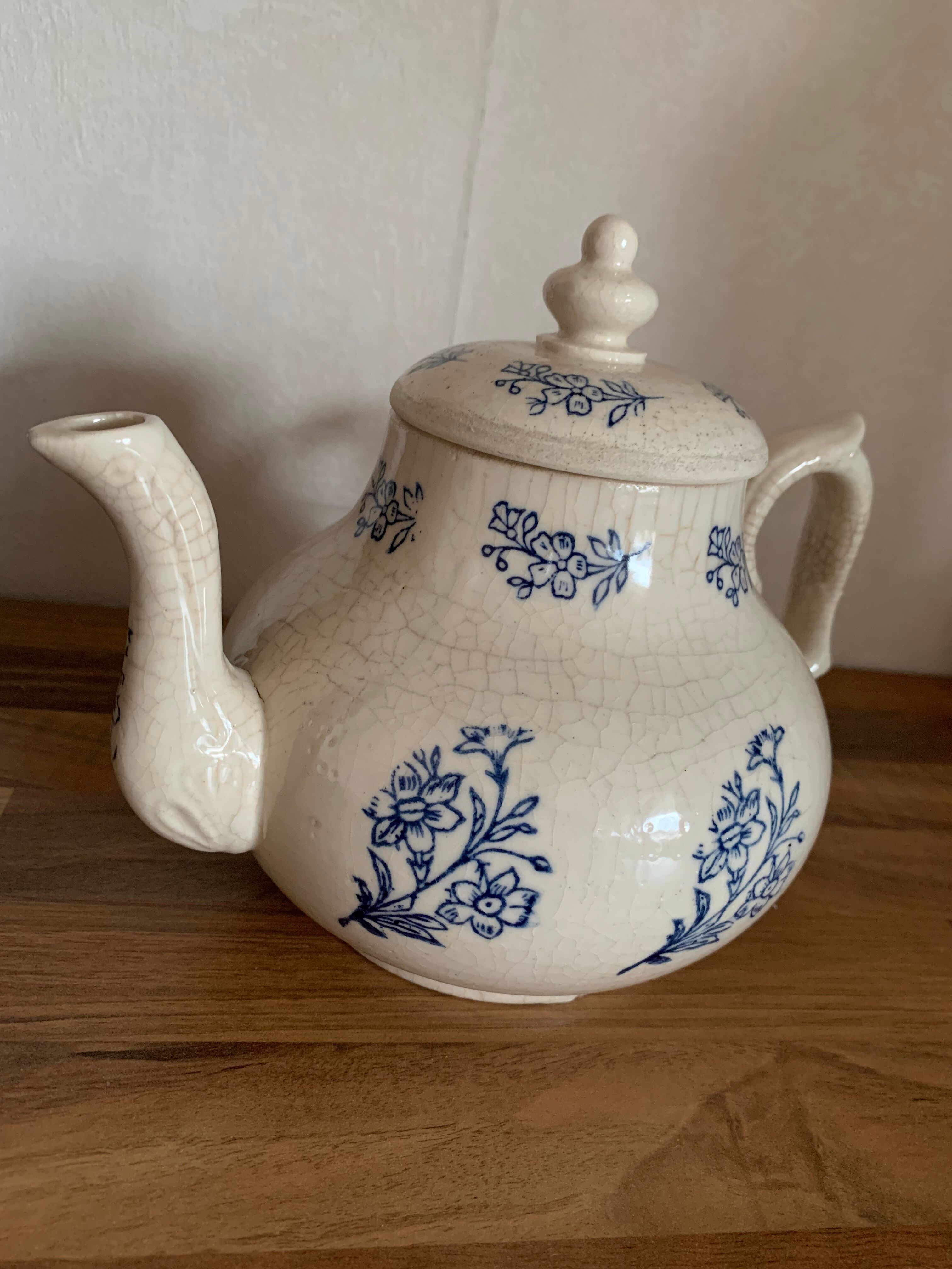 Ancient ceramic teapot of Saint Uze