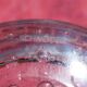 Ice bucket, thick bubbled glass, Schneider Paris