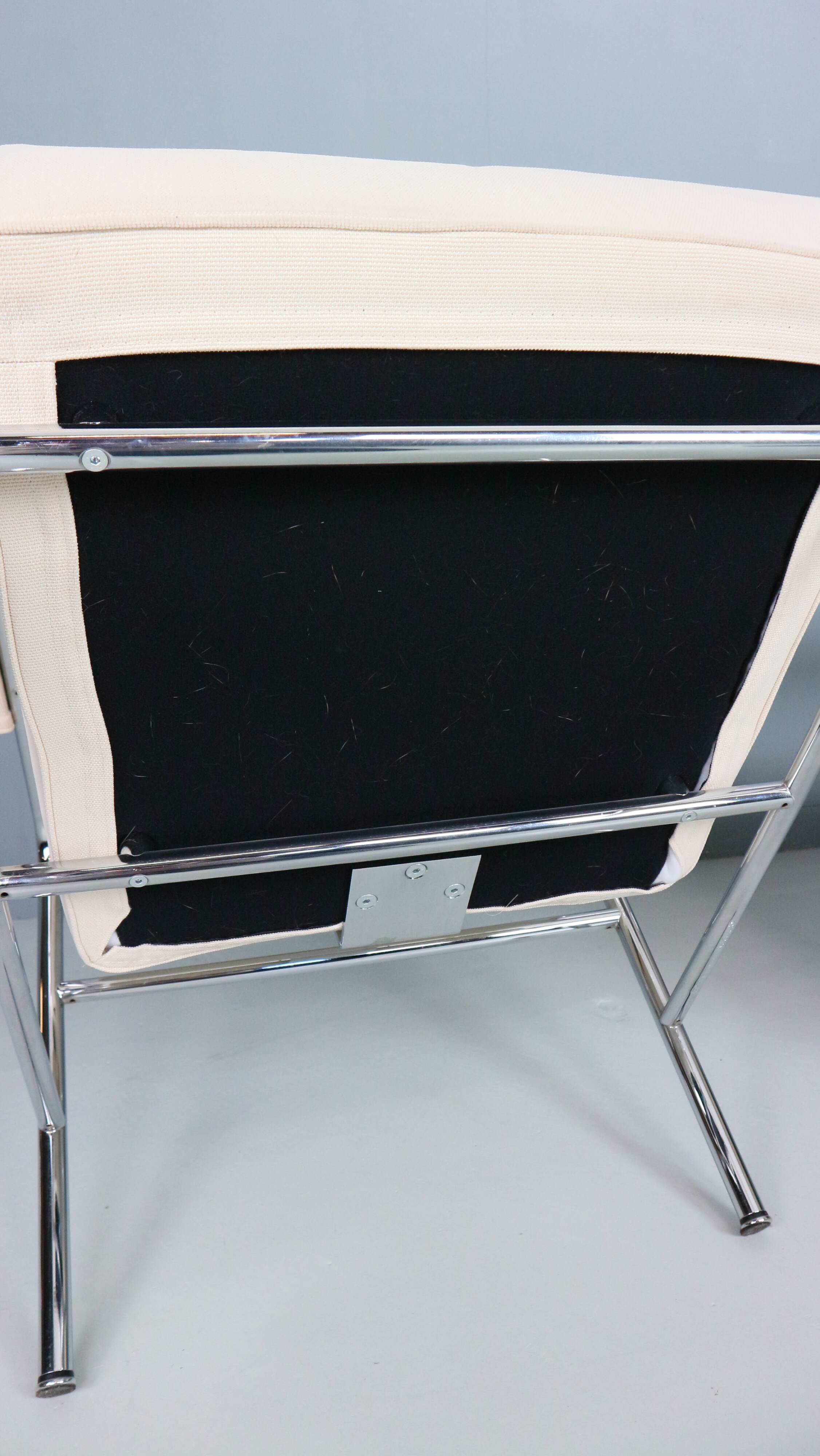 2x Fauteuil Wagon Fumoir LC 13 Le Corbusier, 1931